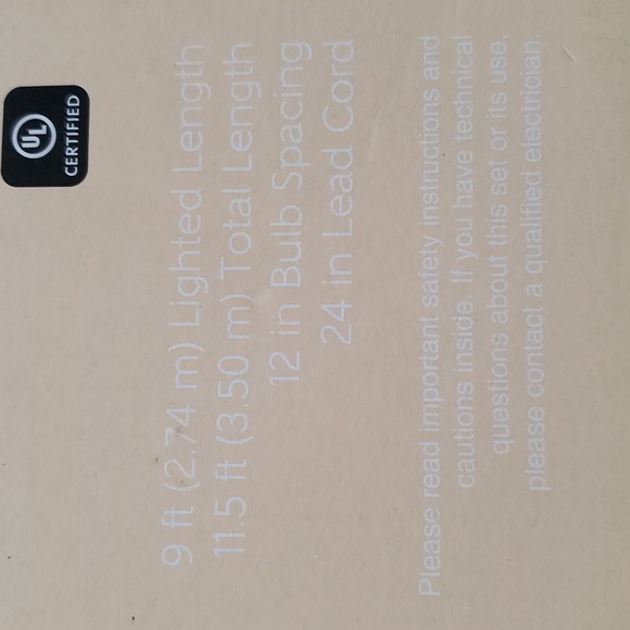 10 Warm White String Light - Picture 5 of 6